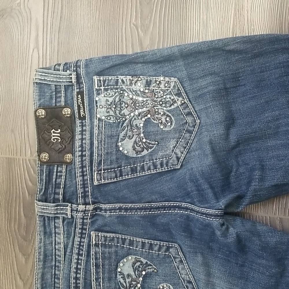 Miss Me Fleur De Lis Jeans